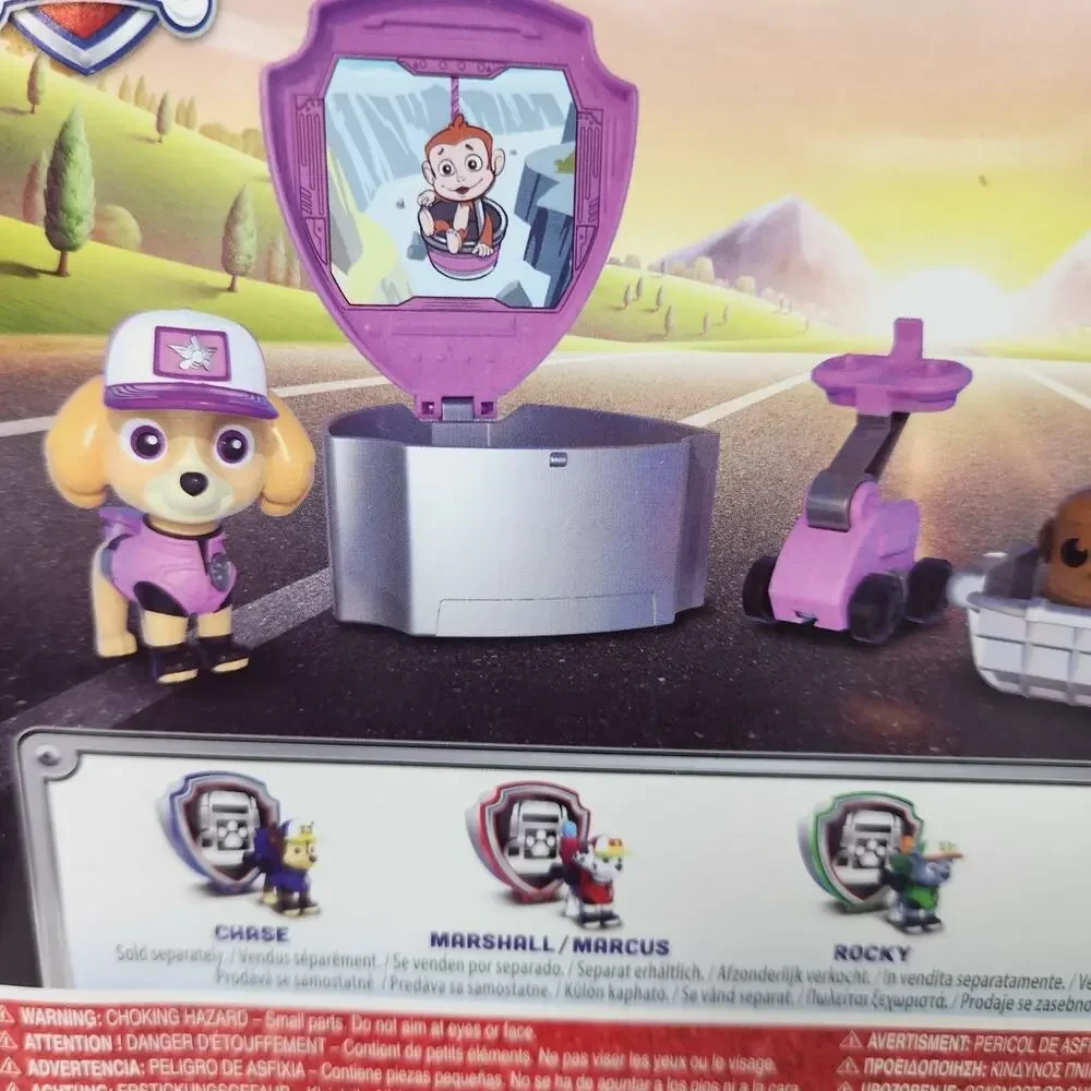 Nickelodeon Paw Patrol Skye Hero Pup Big Truck Pups Pink Rescue Animal Monkey